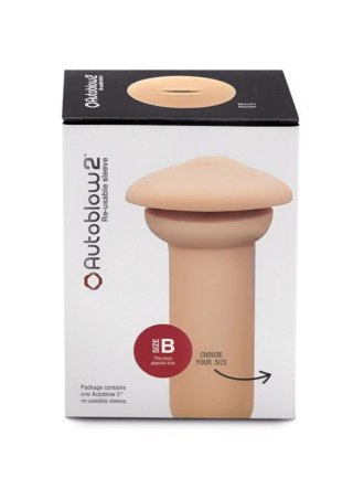 Autoblow 2+ Mouth Sleeve B Light skin tone Autoblow