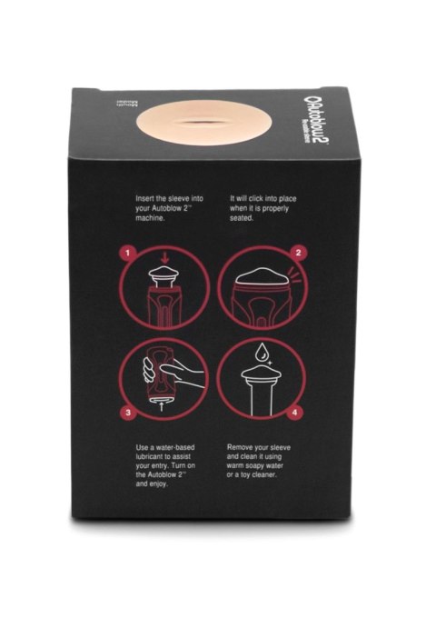 Autoblow 2+ Mouth Sleeve C Light skin tone Autoblow Autoblow 2+ Mouth Sleeve C Light skin tone Autoblow