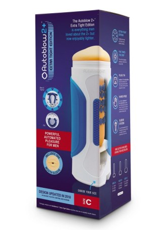 Autoblow 2+ XT Machine size C White Autoblow