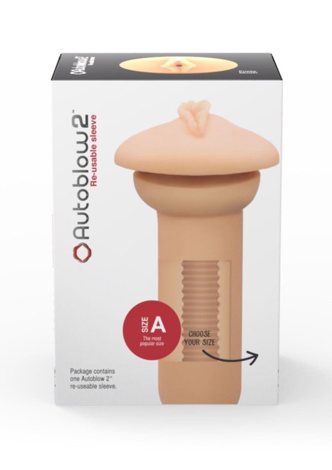 Autoblow 2+ Vagina Sleeve A Light skin tone Autoblow Autoblow 2+ Vagina Sleeve A Light skin tone Autoblow