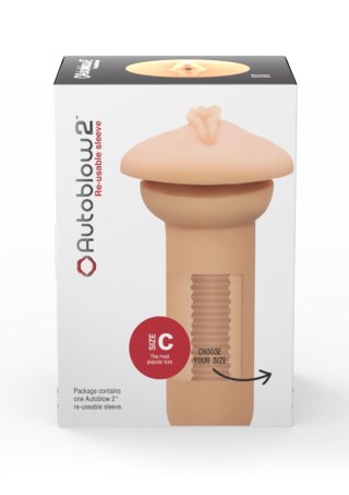 Autoblow 2+ Vagina Sleeve C Light skin tone Autoblow