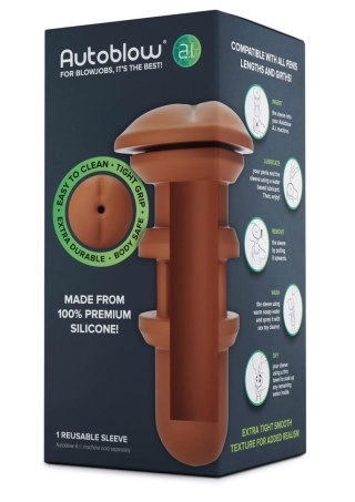 Autoblow A.I. Anus Sleeve Brown skin tone Autoblow