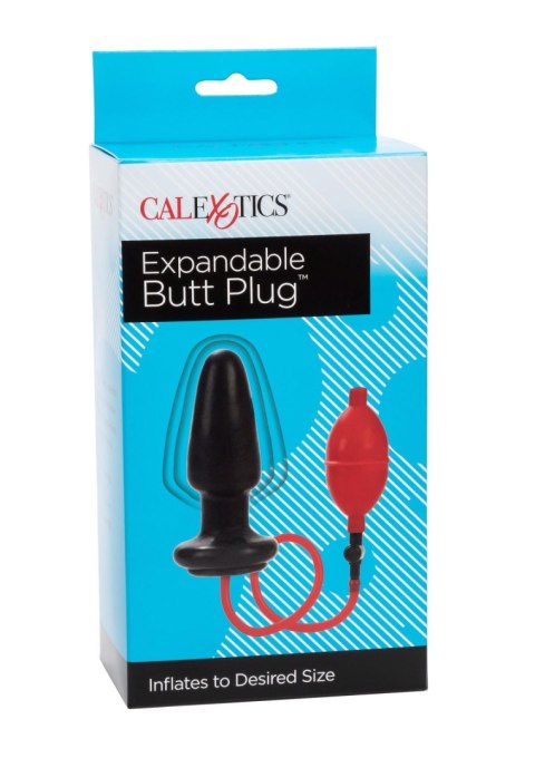 Expandable Butt Plug Black Calexotics Expandable Butt Plug Black Calexotics