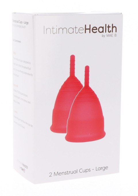 Menstrual Cups Size L Red Mae B