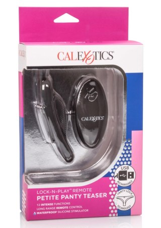 Remote Petite Panty Teaser Black Calexotics