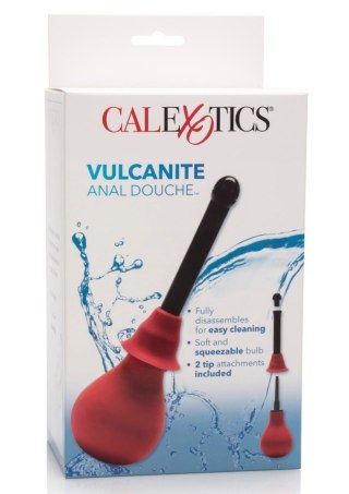 Vulcanite Anal Douche Black Calexotics