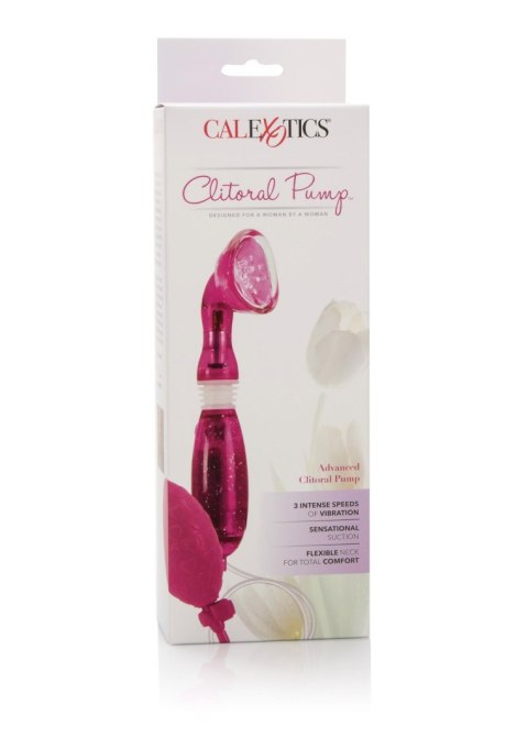 Advanced Clitoral Pump Pink Calexotics Advanced Clitoral Pump Pink Calexotics