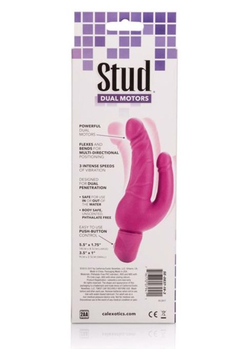 Bendie Stud Over & Under Pink Calexotics Bendie Stud Over & Under Pink Calexotics