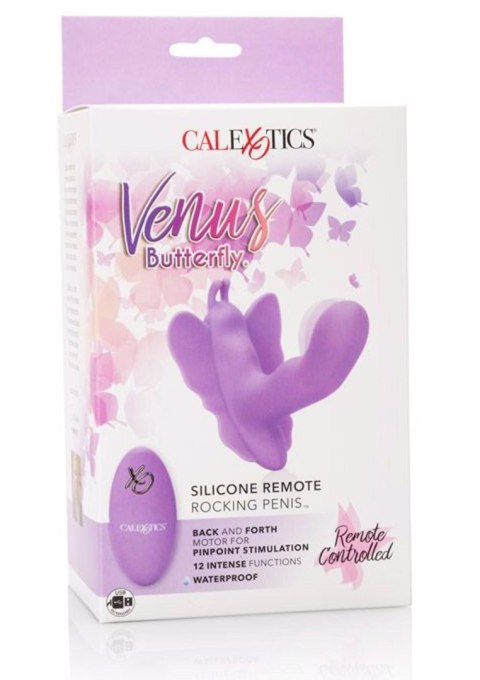 Butterfly Remote Rocking Penis Purple Calexotics Butterfly Remote Rocking Penis Purple Calexotics