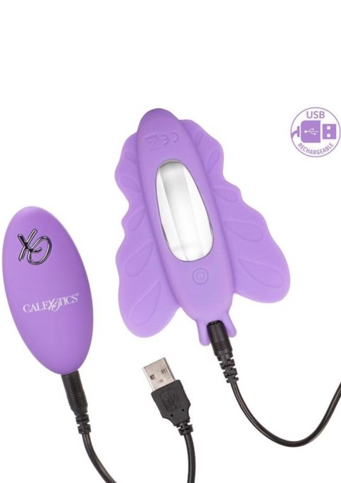 Butterfly Remote Rocking Penis Purple Calexotics Butterfly Remote Rocking Penis Purple Calexotics