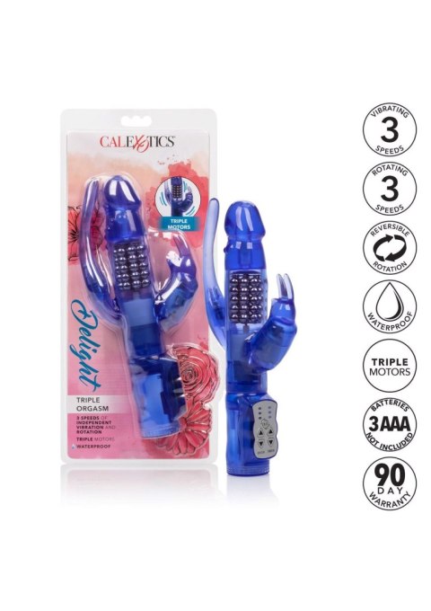 Delight Triple Orgasm Purple Calexotics
