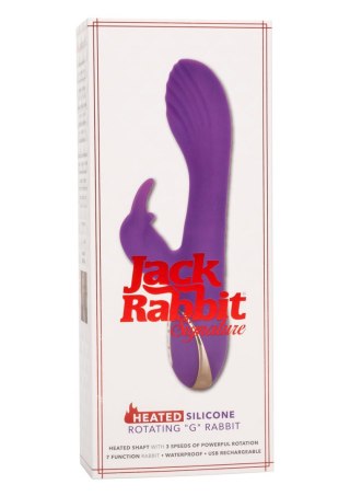 Heated Rotating G Rabbit Purple Calexotics