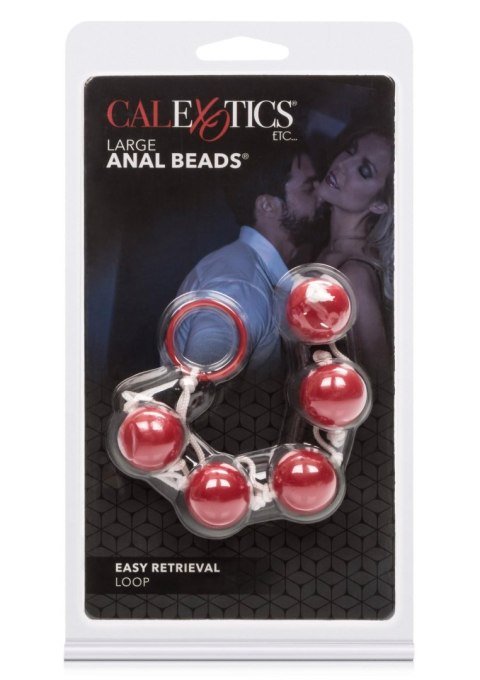 Large Anal Beads Red Calexotics Large Anal Beads Red Calexotics