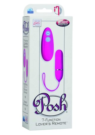 Posh 7-Function Lovers Remote Pink Calexotics