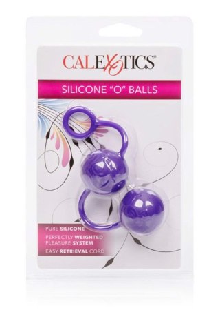 Posh Silicone O Balls Purple Calexotics