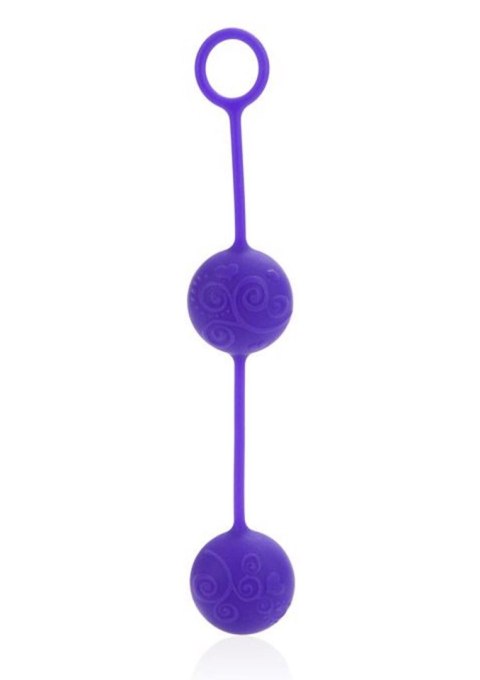 Posh Silicone O Balls Purple Calexotics Posh Silicone O Balls Purple Calexotics