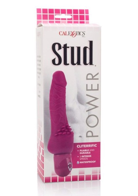 Power Stud Cliterrific Pink Calexotics