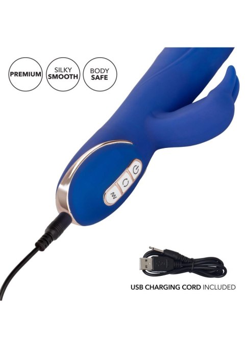 Silicone Rotating Rabbit Blue Calexotics