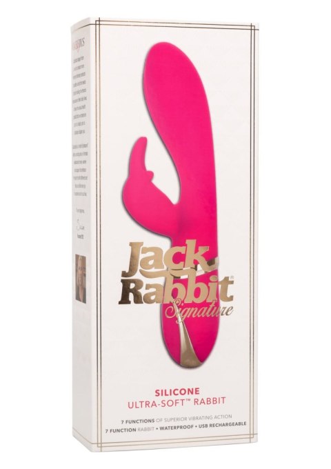 Silicone Ultra-Soft Rabbit Pink Calexotics
