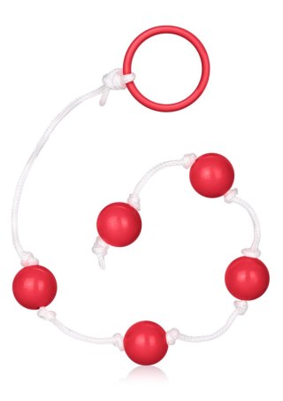 Small Anal Beads Red Calexotics