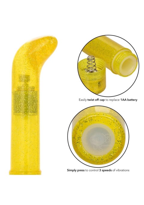 Sparkle Mini G-Vibe Yellow Calexotics