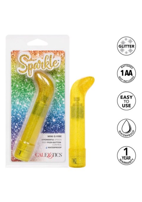 Sparkle Mini G-Vibe Yellow Calexotics