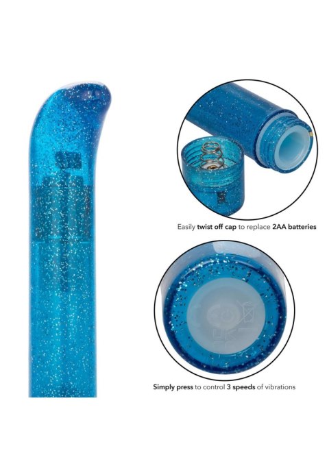 Sparkle Slim G-Vibe Blue Calexotics