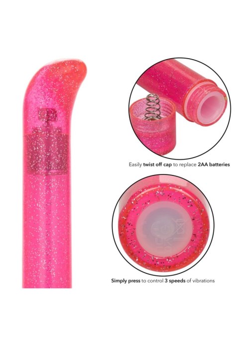 Sparkle Slim G-Vibe Pink Calexotics