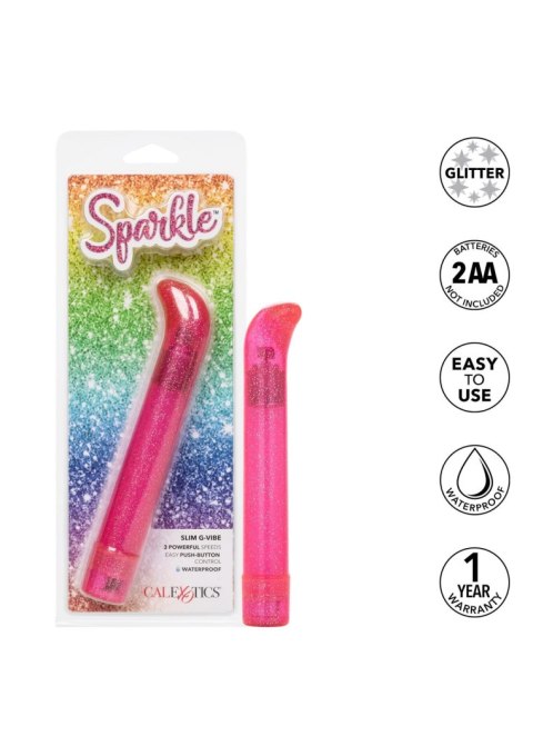 Sparkle Slim G-Vibe Pink Calexotics