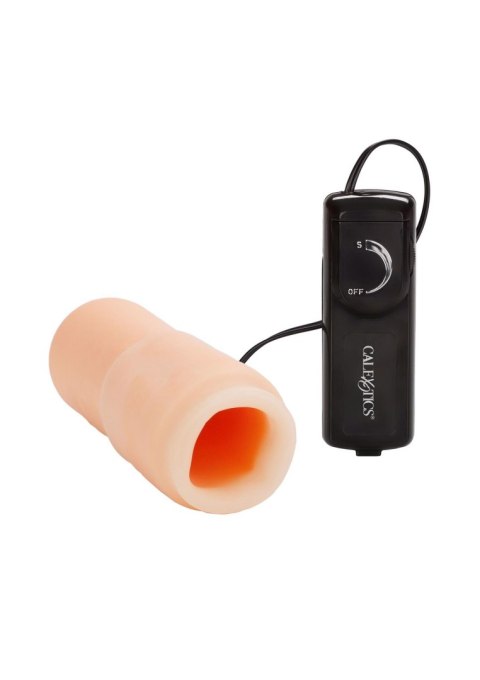Vibrating Oro Simulator Light skin tone Calexotics Vibrating Oro Simulator Light skin tone Calexotics