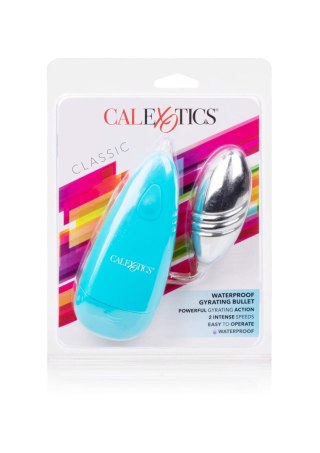 Waterproof Gyrating Bullet Blue Calexotics