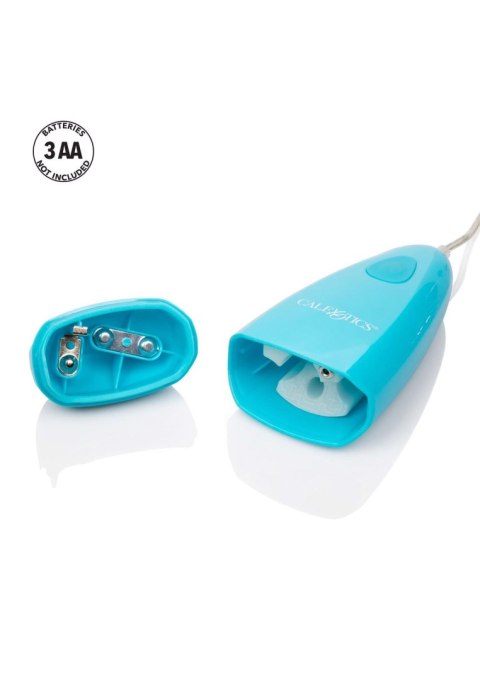 Waterproof Gyrating Bullet Blue Calexotics