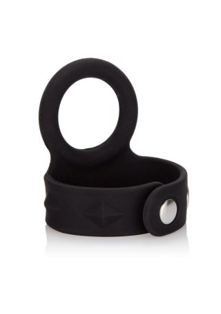 3-Snap Scrotum Ring - Large Black Calexotics