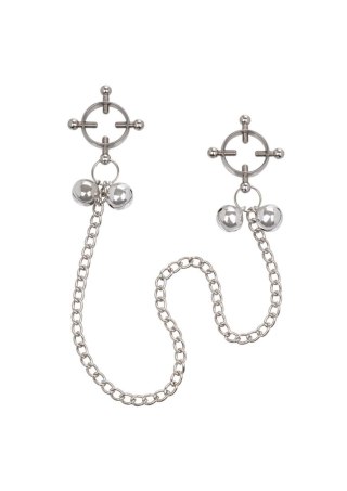 4-Point Nipple Press W Bells Metal Calexotics