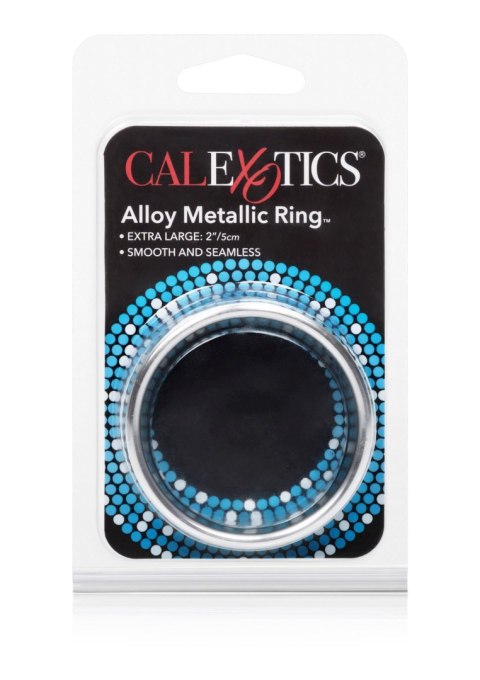 Alloy Metallic Ring - XL Silver Calexotics Alloy Metallic Ring - XL Silver Calexotics