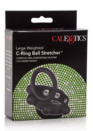 C-Ring Ball Stretcher Large-w Black Calexotics