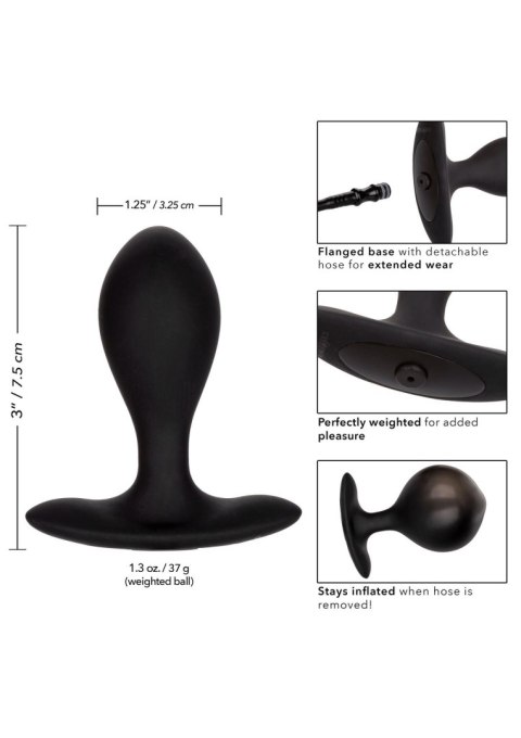 COLT Weighted Pumper Plug Black Calexotics