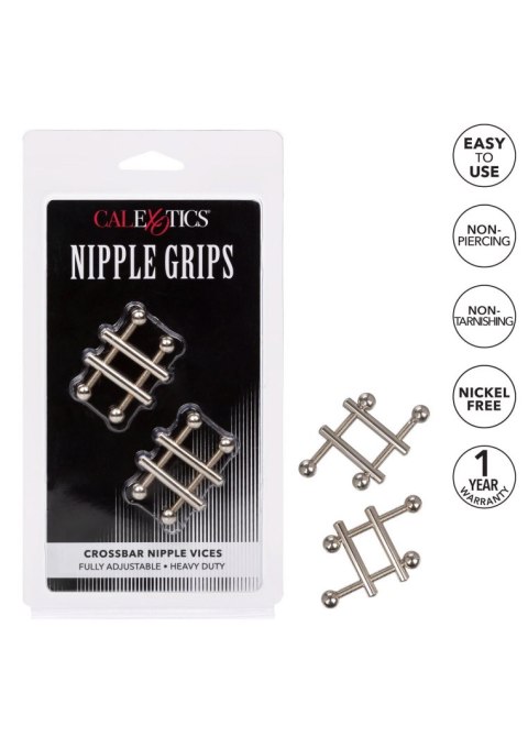 Crossbar Nipple Vices Metal Calexotics