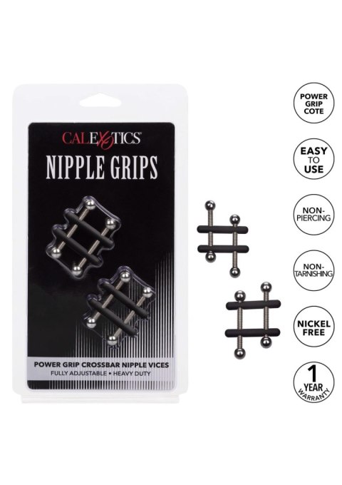 Crossbar Nipple Vices Metal Calexotics