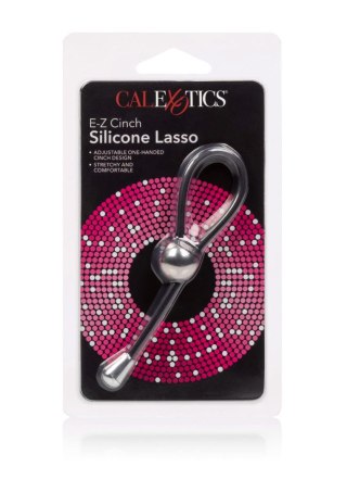 E-Z Cinch Silicone Lasso Black Calexotics