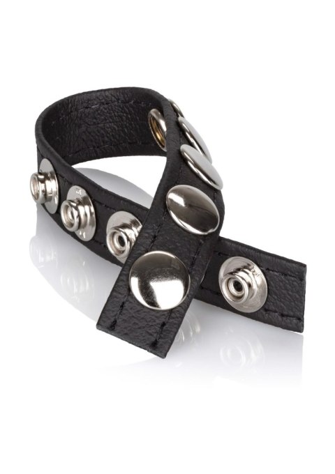 Leather Multi-Snap Ring Black Calexotics Leather Multi-Snap Ring Black Calexotics