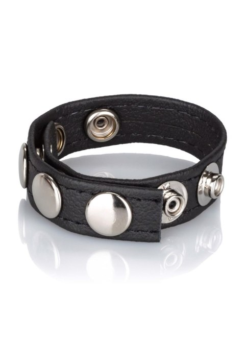 Leather Multi-Snap Ring Black Calexotics Leather Multi-Snap Ring Black Calexotics