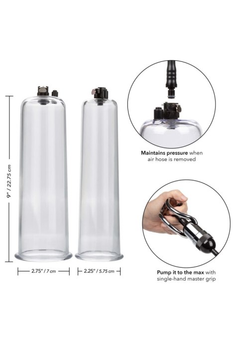Maximum Results Pump Set Transparent Calexotics