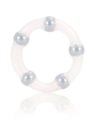 Metallic Bead Ring Transparent Calexotics