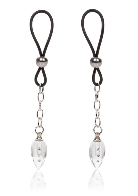 Nipple Jewel Crystal Teardrop Silver Calexotics Nipple Jewel Crystal Teardrop Silver Calexotics