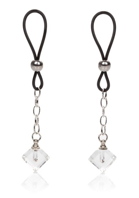 Nipple Jewelry Crystal Gem Silver Calexotics Nipple Jewelry Crystal Gem Silver Calexotics