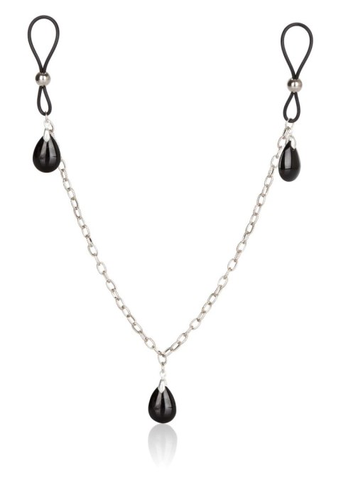 Nonpierce Nipple Chain Jewelry Black Calexotics Nonpierce Nipple Chain Jewelry Black Calexotics