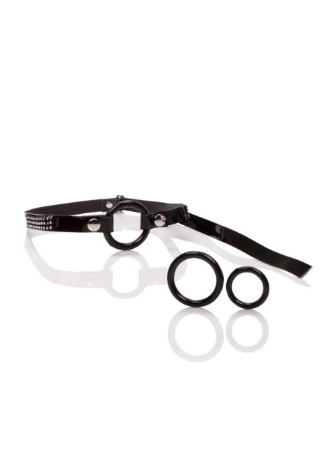 Open Ring Gag Black Calexotics Open Ring Gag Black Calexotics