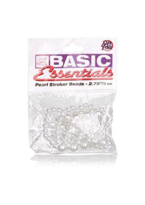 Pearl Stroker Beads Large Transparent Calexotics Pearl Stroker Beads Large Transparent Calexotics