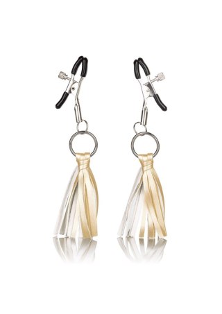 Playful Tassels Nipple Clamps Gold Calexotics